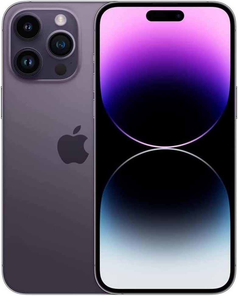 6.18 Exclusive!Apple iPhone 14 Pro, 256GB, Deep Purple