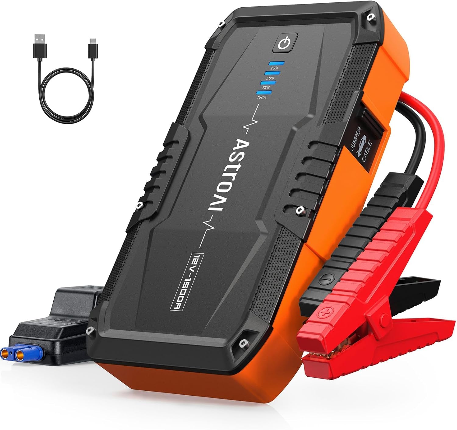 Big Summer Sale Limited Time Offer AED 99د.إ:AstroAI S8 Car Battery Booster Jump Starter Power Pack,1500A 12V Portable Car Jump Starter Power Bank for Up to 6.0L Petrol & 3.0L...