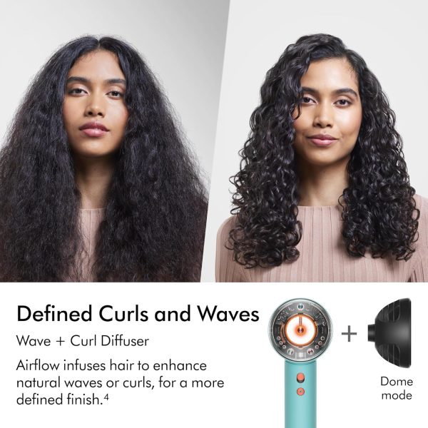 Celebrate with Us Anniversary Limited-Time & Limited-Quantity Deal AED د.إ99.99:Dyson Supersonic NuralTM Hair Dryer, HD16 Ceramic Patina/Topaz, Hair Care, Intelligent Heat...