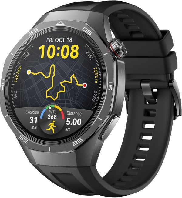 Limited-Time Sale for Summer Surprises AED 99د.إ:HUAWEI WATCH GT5 Pro 46 mm Smartwatch, Sharp-Edged Design, upto 14 Days Battery Life, Pro-level Sports Watch, Health Tracking,...
