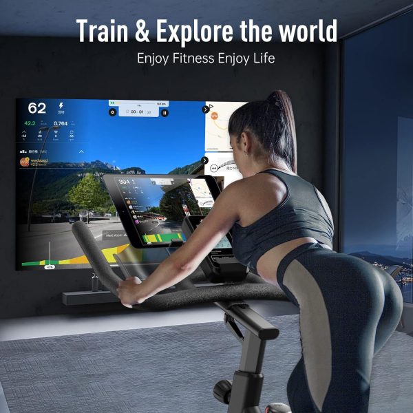 Limited-Time Sale for Summer Surprises AED 99د.إ:JOROTO Exercise Bike/Spin Bike, Silent Stationary Bike Indoor Cycling Bike for home Gym Cardio with Readable Magnetic Resistance...