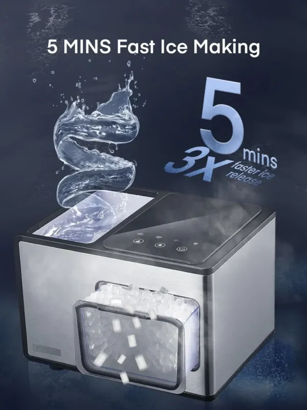 Limited-Time Sale for Summer Surprises AED 99ุฏ.ุฅ๏ผNugget Ice Maker Countertop
