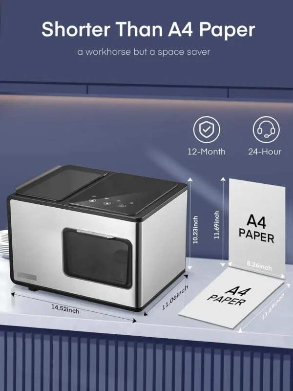 Limited-Time Sale for Summer Surprises AED 99ุฏ.ุฅ๏ผNugget Ice Maker Countertop