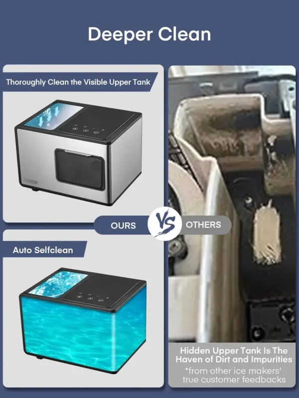 Limited-Time Sale for Summer Surprises AED 99ุฏ.ุฅ๏ผNugget Ice Maker Countertop