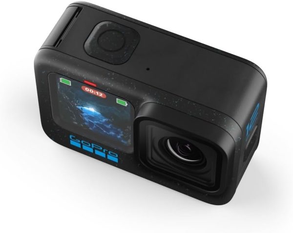 Limited-Time Sale for Summer Surprises AED 99.00د.إ :GoPro HERO12 Black - Waterproof Action Camera with 5.3K60 Ultra HD Video, 27MP Photos, HDR, 1/1.9" Image Sensor, Live...