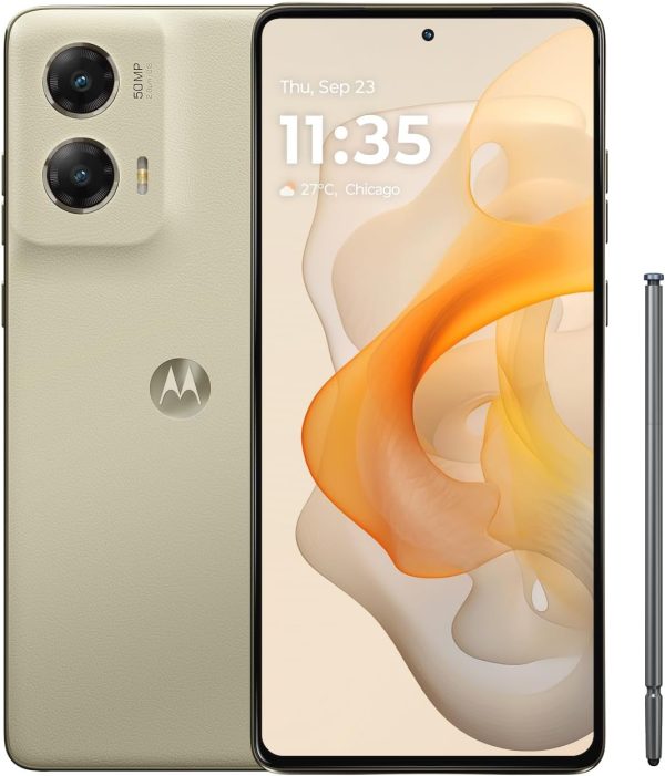 Limited-Time Sale for Summer Surprises AED 99.00د.إ :Motorola Moto G Stylus - 2025 | Unlocked | Made for US 8/256GB | 50MP Camera