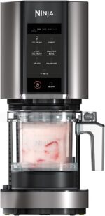 Summer Final Clearance Just AED 99د.إ：Ninja CREAMi, Ice Cream Maker, Gelato, Sorbet,Milkshakes, Mix-ins, Smoothie Bowls & More, 7-in-1, Ice Cream Pints, Pint lid, Healthy Ice...